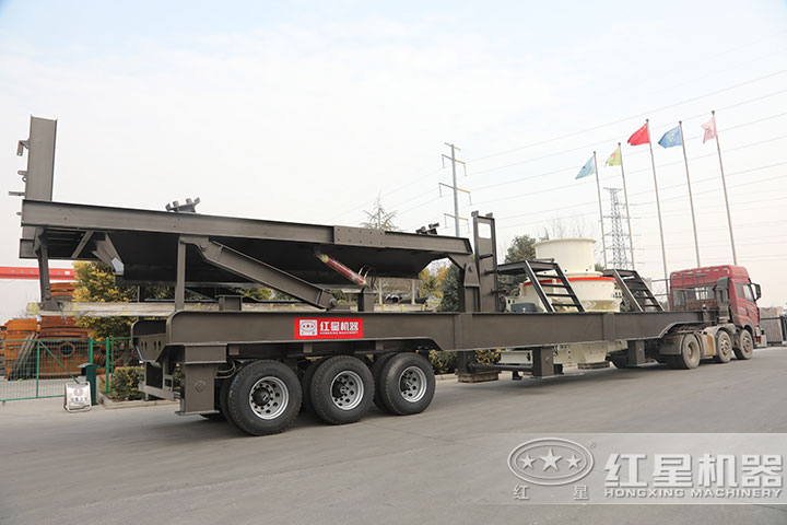 大型移動石頭碎沙機(jī) 大型移動石頭碎沙機(jī)