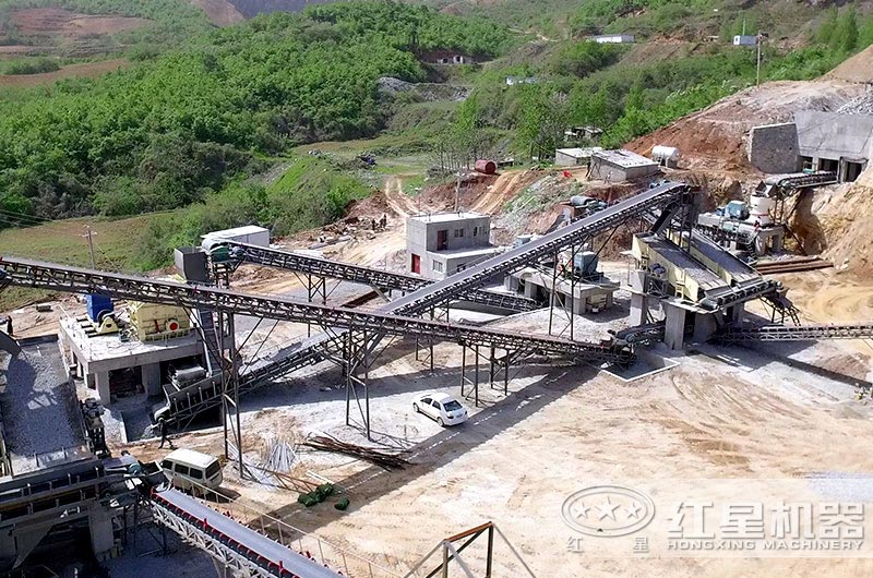 整套大型粉石頭機器 整套大型粉石頭機器