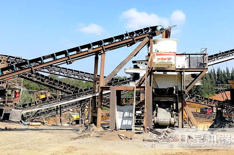 制砂機成品粒型好，成品多用于建筑工程，道路基建
