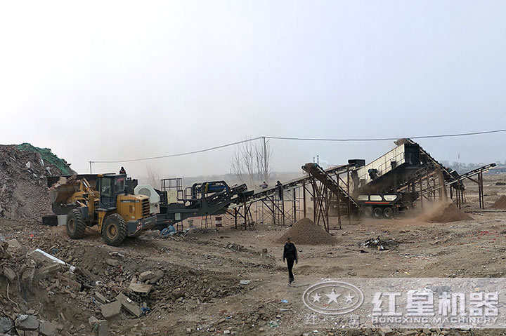 北京建筑垃圾處理生產線 北京建筑垃圾處理生產線